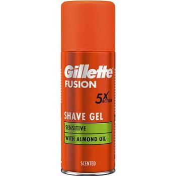 GILLETTE Fusion Shave Gel Sensitive with Almond oil 75 ml (7702018464876)