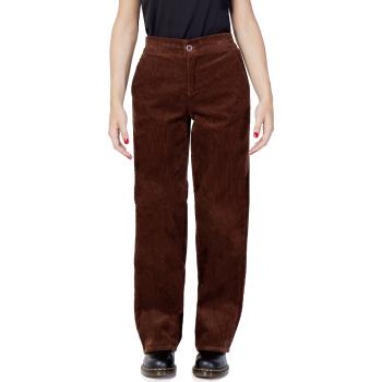 Only  ONLVANNES-ADA STRAIGHT CORD PANT PNT - 15271986  Padavé nohavice Hnedá