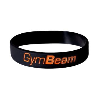 Silikónový náramok GB Black Orange - Gymbeam