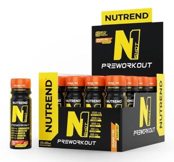 N1 Pre-Workout Shot - Nutrend 20 x 60 ml. Cherry Crush