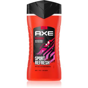 Axe Recharge Arctic Mint & Cool Spices osviežujúci sprchový gél 3v1 250 ml