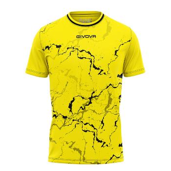 SHIRT GRAFITE INTERLOCK GIALLO/NERO Tg. L