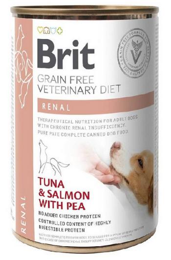 Brit Veterinary Diets GF dog Renal 400g konzerva