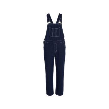 Vila  Overalls Katty Juli 7/8 - Dark Blue Denim  Módne overaly Modrá