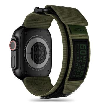 Tech-Protect Scout remienok na Apple Watch 42/44/45/49mm, military green