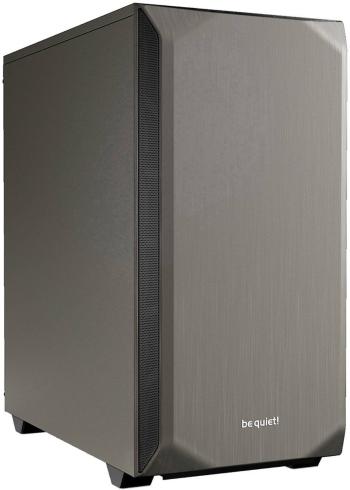 BeQuiet Pure Base 500 midi tower PC skrinka, herné puzdro metalická, sivá 2 predinštalované ventilátory, prachový filter
