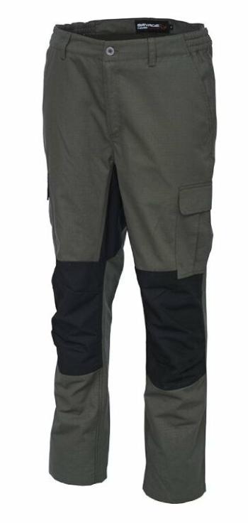 Savage Gear Nohavice Fighter Trousers Olive Night 3XL