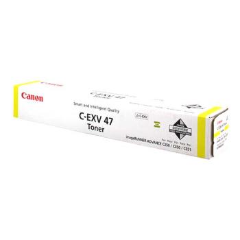 CANON C-EXV47 Y - originálny toner, žltý, 21500 strán