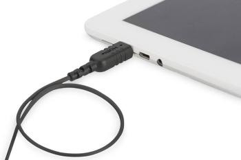ednet HDMI prepojovací kábel #####HDMI-A Stecker, #####HDMI-Mini-C Stecker 2.00 m čierna 84459 audio return channel, Ult