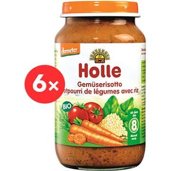Holle bio Zeleninové rizoto 6 ks (7640104955627)