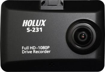 Holux S-231 Super Night Vision DVR kamera za čelné autosklo s GPS    mikrofón, displej