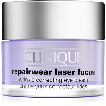 Clinique Repairwear™ Laser Focus očný protivráskový krém pre všetky typy pleti 15 ml