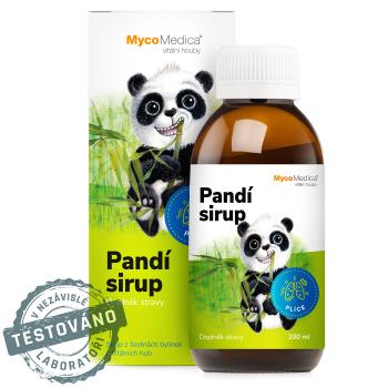 MycoMedica Pandí sirup 200 ml + tetovačky ZADARMO