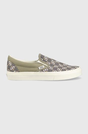 Tenisky Vans Classic Slip-On pánske, hnedá farba, VN0A7Q5DOLV1