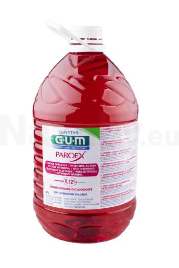 GUM Paroex ústna voda (CHX 0,12%) 5 l