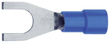 Klauke 630C5 vidlicové káblové oko  1.50 mm² 2.50 mm² Ø otvoru=5.3 mm čiastočne izolované modrá 1 ks
