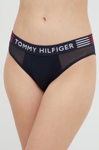 Nohavičky Tommy Hilfiger tmavomodrá farba,