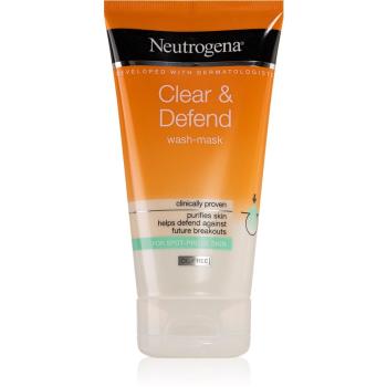 Neutrogena Clear & Defend čistiaca maska a gél 2v1 150 ml