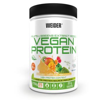 WEIDER Vegan proteín príchuť mango a matcha tea 750 g