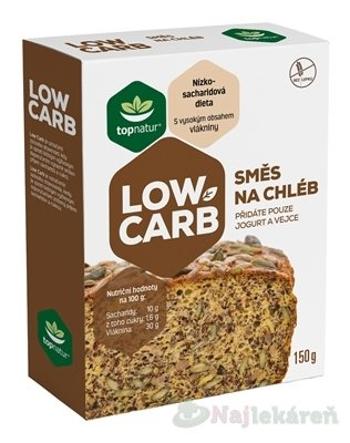 Topnatur LOW CARB zmes na chlieb 150 g