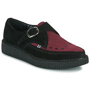 TUK  Derbie Vlk D Ring Creeper Sneaker  Čierna