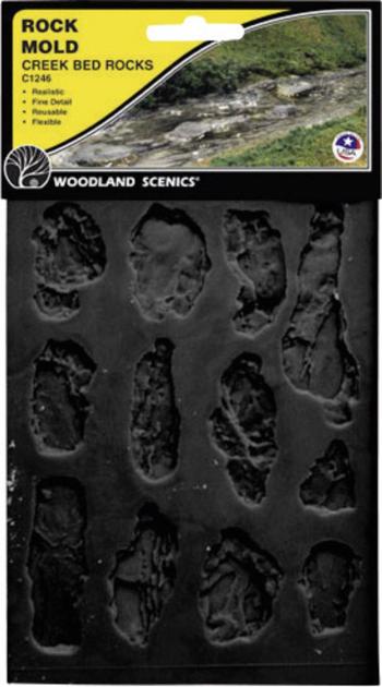 Woodland Scenics WC1246 univerzálna kaučuková forma koryto potoka