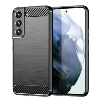 MG Carbon silikónový kryt na Samsung Galaxy S23 Plus, čierny