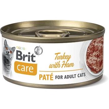 Brit Care Cat Turkey Paté with Ham 70 g (8595602545490)