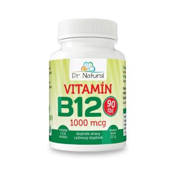 Dr.Natural Vitamín B12 1000 mg, 90 tbl. 