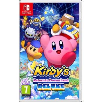 Kirbys Return to Dream Land Deluxe – Nintendo Switch (045496478643) + ZDARMA Darček Kirbys Return to Dream Land Deluxe - utěrka z mikrovláken, samolepky, plakát