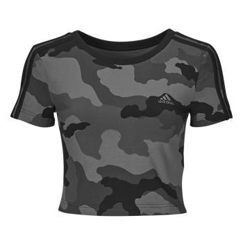 adidas  Essentials 3-Stripes Camo Print Baby T-Shirt  Tričká s krátkym rukávom Čierna