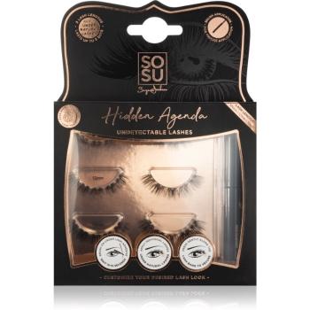 SOSU Cosmetics Hidden Agenda Undetectable Lashes sada (na mihalnice)