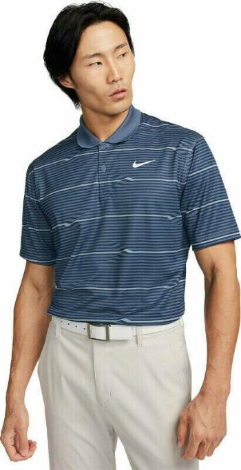 Nike Dri-Fit Victory+ Mens Midnight Navy/Diffused Blue/White XL Polo košeľa