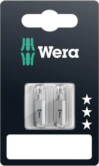 Wera 867/1 Z SB SiS 05073340001 bit Torx T 15 nástrojová ocel legované, vysoko pevné D 6.3 2 ks