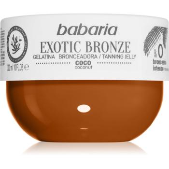 Babaria Tanning Jelly Exotic Bronze telový gél pre intenzívne opálenie 300 ml