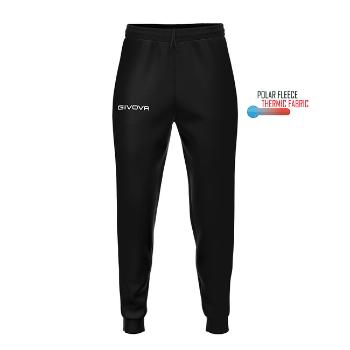 PANTALONE GIVOVA ONE POLARFLEECE NERO Tg. 4XS