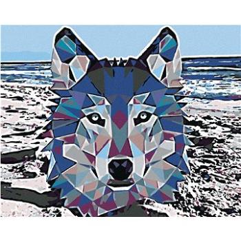 Maľovanie podľa čísel – Mozaikový vlk (HRAmal00419nad)
