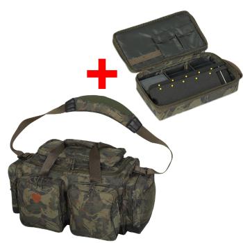 Giants fishing taška deluxe large carryall + puzdro na náväzce carp organizer deluxe