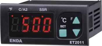 Enda ET2011-RT-230 PID termostat Pt100 -100 do +600 °C relé 8 A, SSR (d x š x v) 71 x 77 x 35 mm