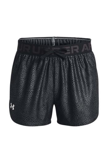 Detské krátke nohavice Under Armour šedá farba, vzorované