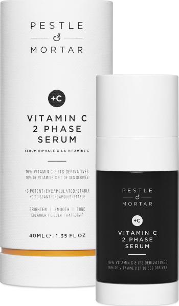 Pestle & Mortar Dvojfázové pleťové sérum Vitamín C (Two Phase Serum) 40 ml