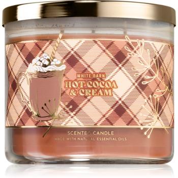 Bath & Body Works Hot Cocoa & Cream vonná sviečka 411 g