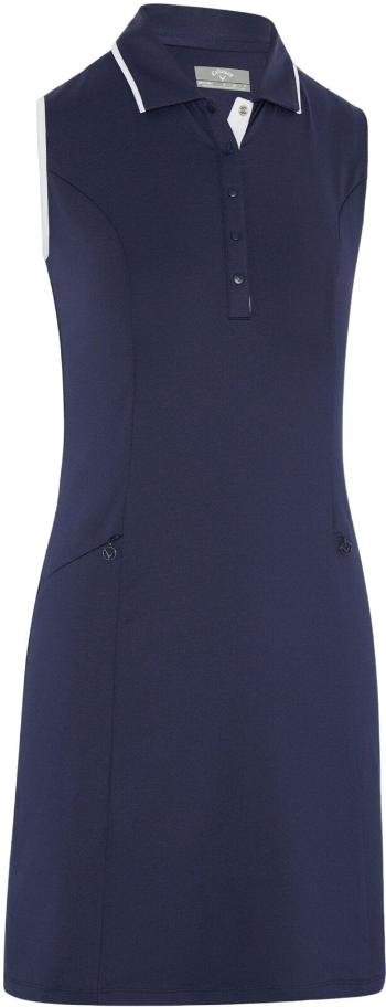 Callaway Sleeveless With Snap Placket Peacoat XS Šaty