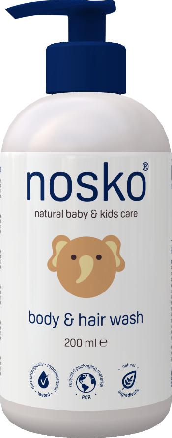 Nosko body & hair wash Detský telový a vlasový šampón, 200 ml