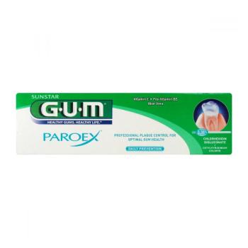 G.U.M PAROEX Gélová zubná pasta 0,06% CHX 75 ml