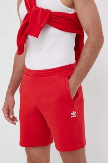 Šortky adidas Originals pánske, červená farba