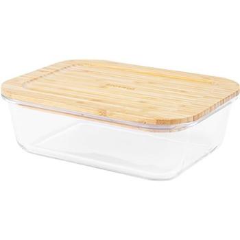 Siguro Dóza na potraviny Glass Seal Bamboo 1.5l, 7×22.5×17cm (SGR-FO-G215BB)