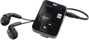 Dual DAB Pocket Radio 2 vreckové rádio DAB+, FM   možné znovu nabíjať čierna
