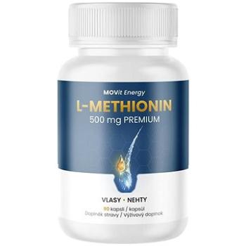 MOVIT Methionin PREMIUM 500 mg, 90 vegánskych kapsúl (4705969) + ZDARMA Šatka Movit Energy