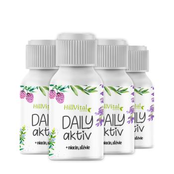 HillVital | Daily Aktiv - komplex vitamínov a minerálov (4x) 100 ml